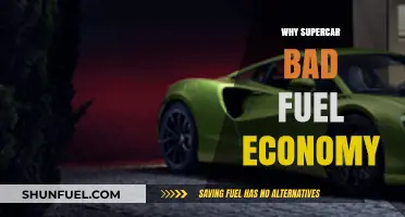 Why Supercars Guzzle Gas: The Fuel Economy Trade-Off