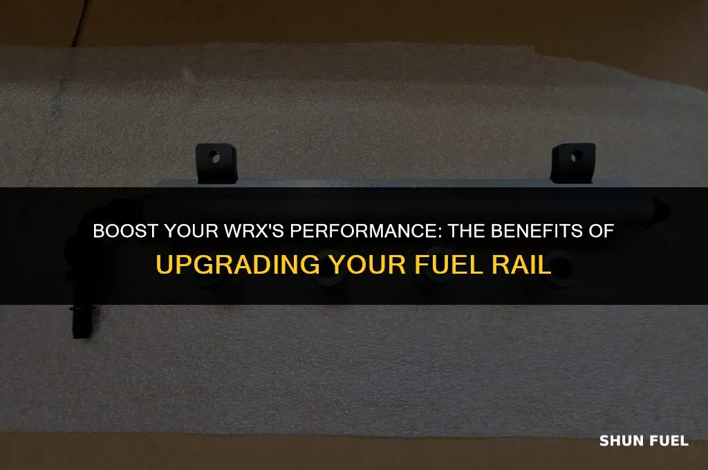 why upgrade fuel rail wrx