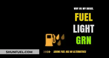 Troubleshooting: Diesel Fuel Light Turns Green
