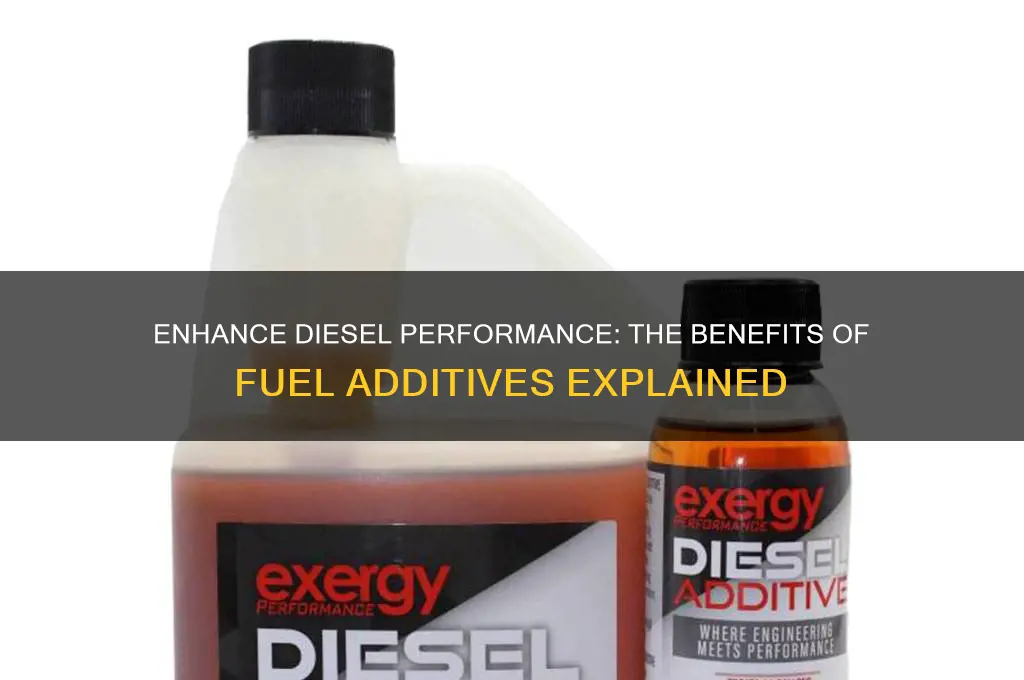 why use diesel fuel additives