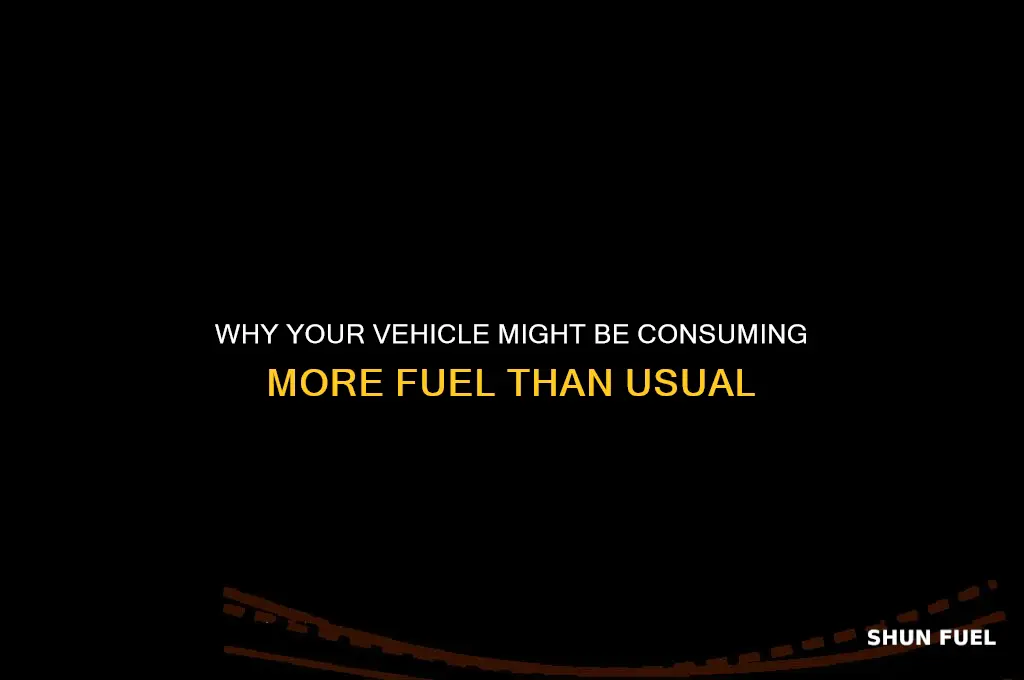 why vehicle consumes more fuel