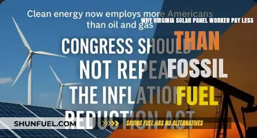 Why Virginia's Solar Panel Workers Earn Less Than Fossil Fuel Workers
