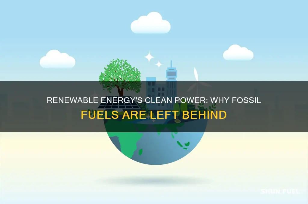 why we renewable energy does not use fossil fuels