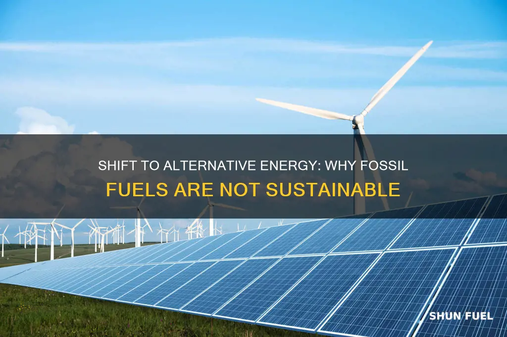 why we should use more alternative powers than fossill fuels