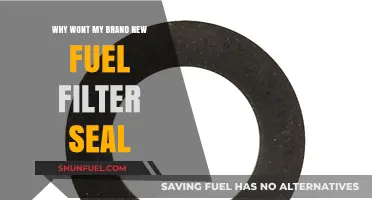 Fuel Filter Fiasco: Seal Issues and Solutions