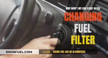 Troubleshooting Car Start Issues After Fuel Filter Change