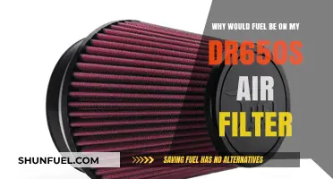 Fuel-Soaked Air Filter: DR650's Mystery