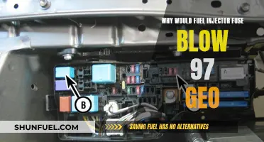 Troubleshooting a Blown Fuel Injector Fuse in a 97 Geo