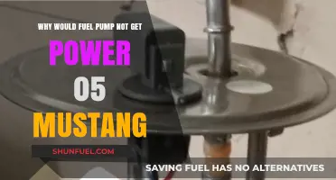 Troubleshooting 05 Mustang Fuel Pump Power Issues: Common Causes Explained