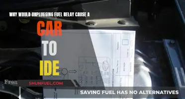Fuel Relay and Car Idling: Unplug to Stop