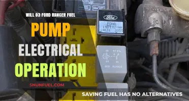Ford Ranger Fuel Pump Electrical Operation: 2003 Model Troubleshooting Guide