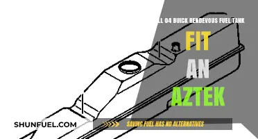 Fuel Tank Compatibility: Buick Rendezvous and Aztek