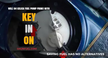 Celica Fuel Pump Priming: Does the 2004 Model Activate with Key On?