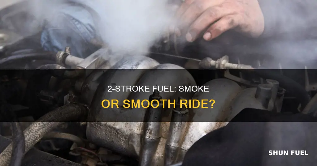 will 2 stroke fuel make my car smoke