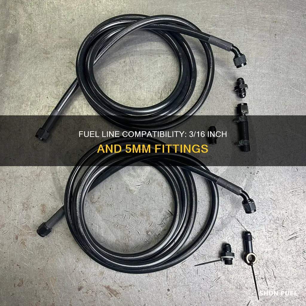 will 3 16 fuel line fit 5mm
