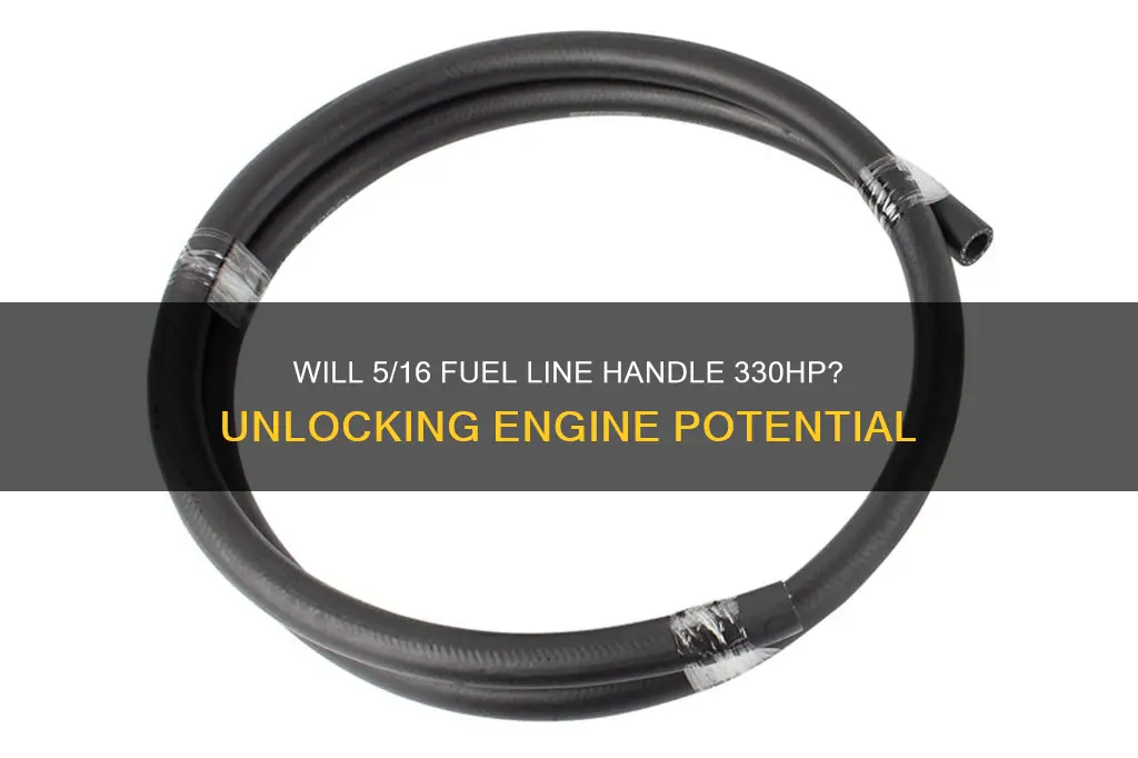 will 5 16 fuel line support 330hp