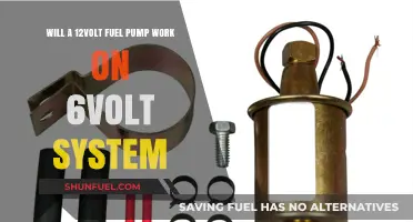Can a 12-Volt Fuel Pump Operate Efficiently on a 6-Volt System?