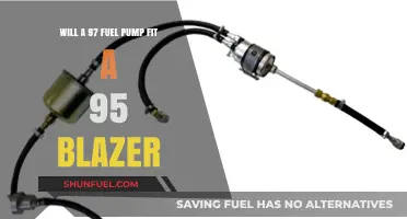 Can a 97 Fuel Pump Work in a 95 Blazer?