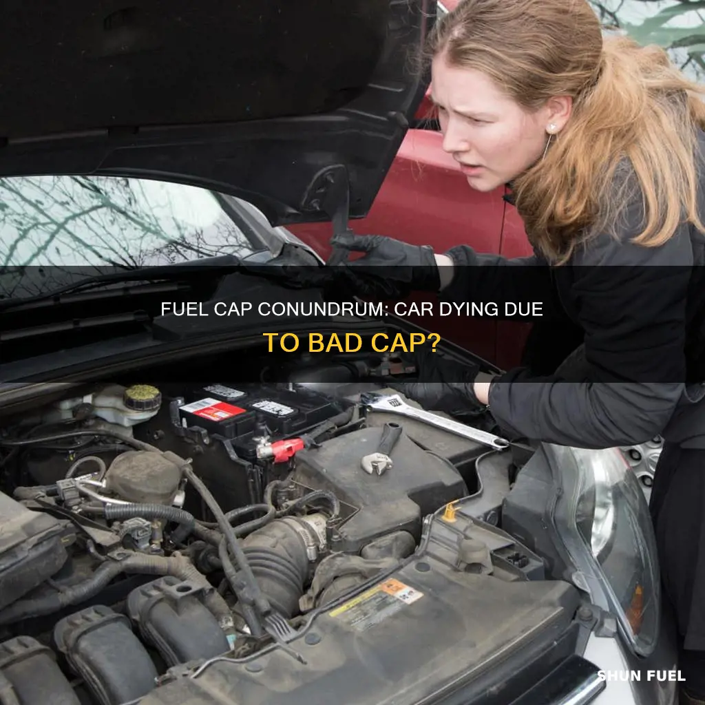 will a bad fuel cap cause the car to die