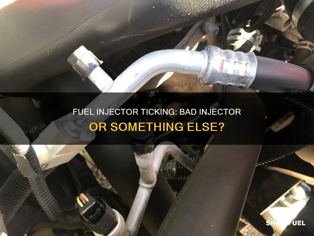 will a bad fuel injector tick