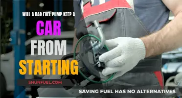 Fuel Pump Issues: Can a Bad Pump Prevent Your Car from Starting?