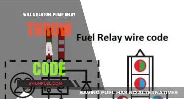Can a Faulty Fuel Pump Relay Trigger a Diagnostic Trouble Code?