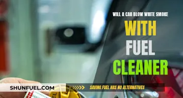 White Smoke and Fuel Cleaners: What You Need to Know