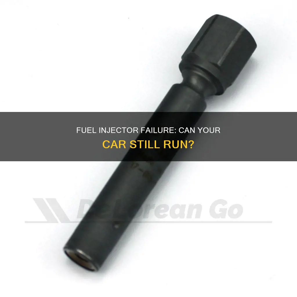 will a car run without a fuel injector
