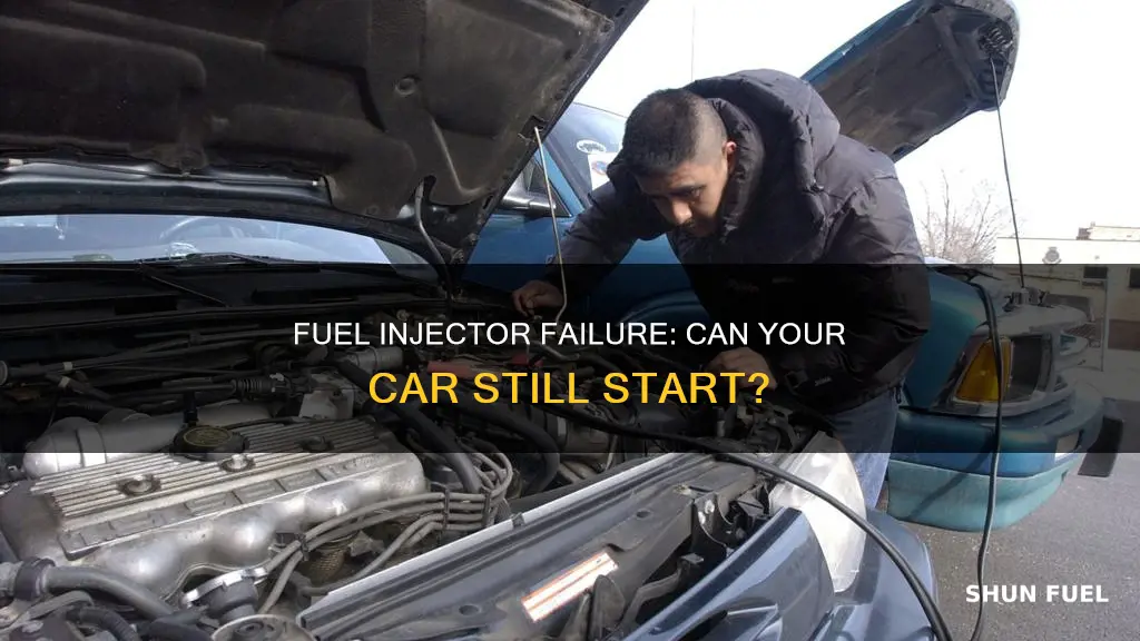 will a car start with bad fuel injectors