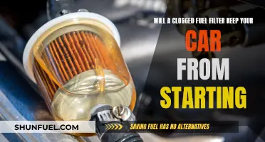 Clogged Fuel Filter: Can It Prevent Your Car from Starting?