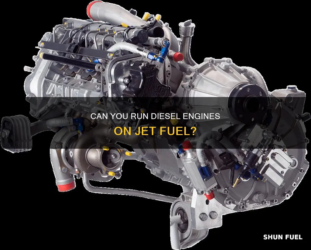 will a diesel engine run on jet fuel