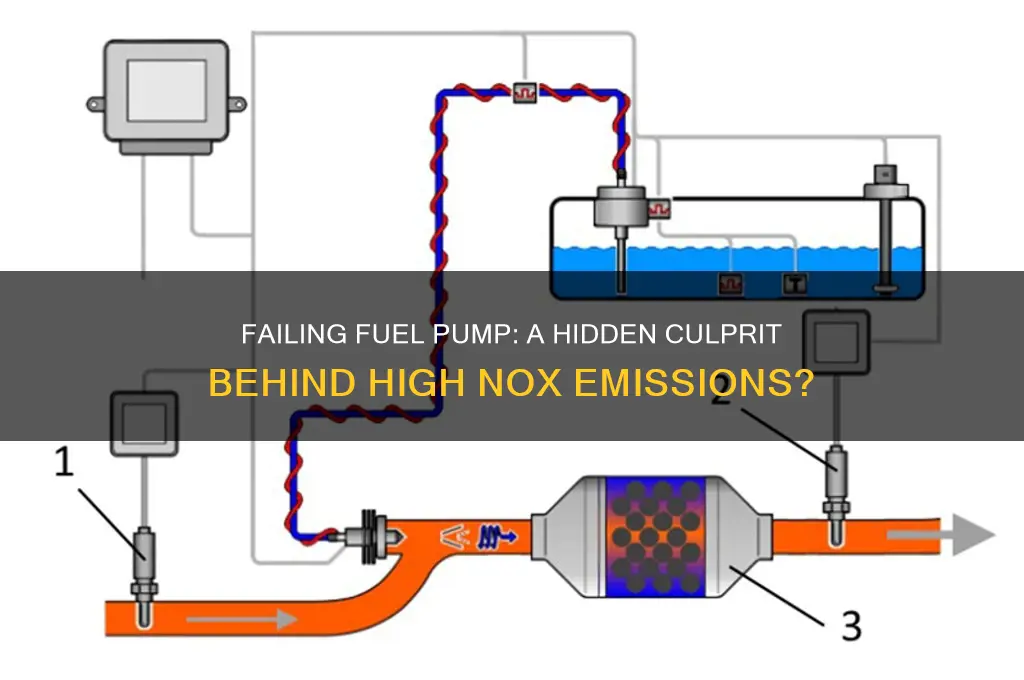 will a failing fuel pump cause high nox emissions