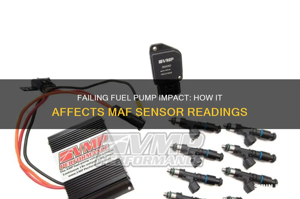 will a failing fuel pump screw up the maf readings