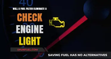 Fuel Filter Fix: Check Engine Light Solution?