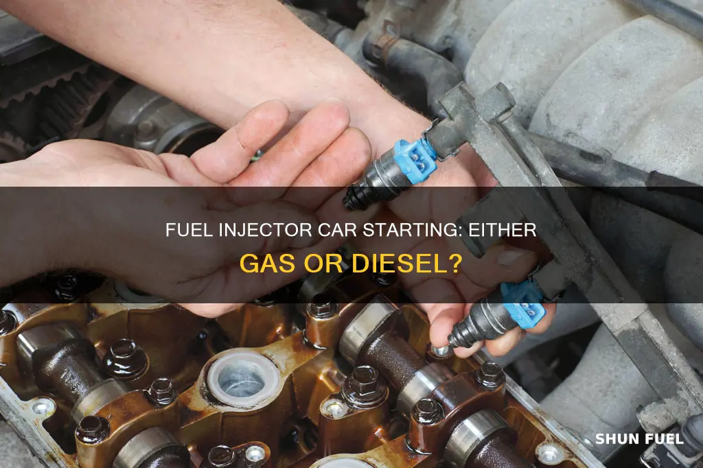 will a fuel injector car start with either