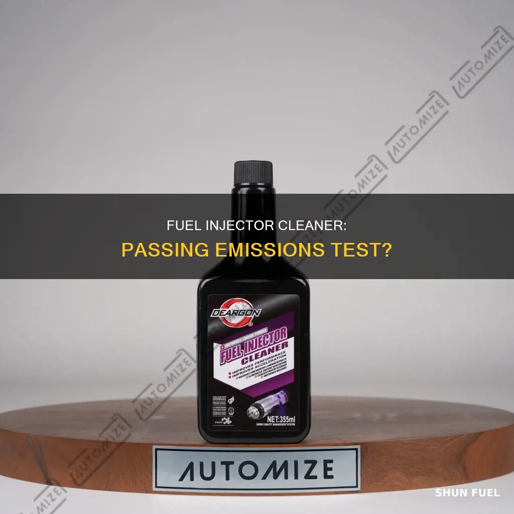 will a fuel injector cleaner help me pass emissions test