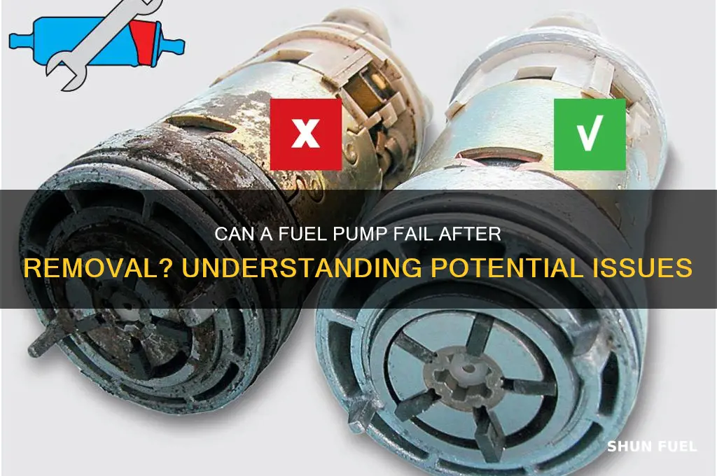 will a fuel pump go bad after taking it out