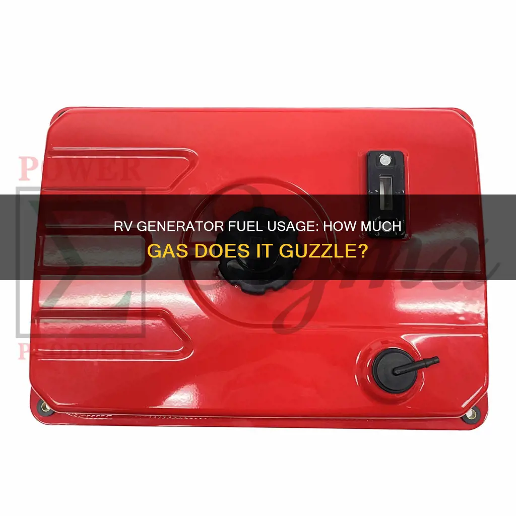 will a generator on a motorhome empty the fuel tank