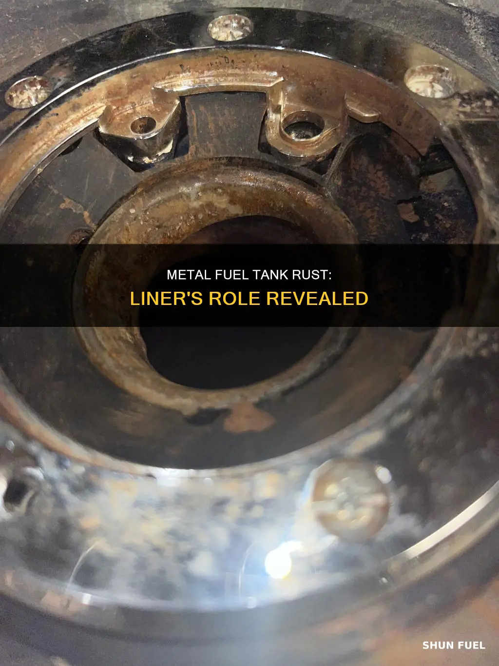 will a metal fuel tank rust without a liner