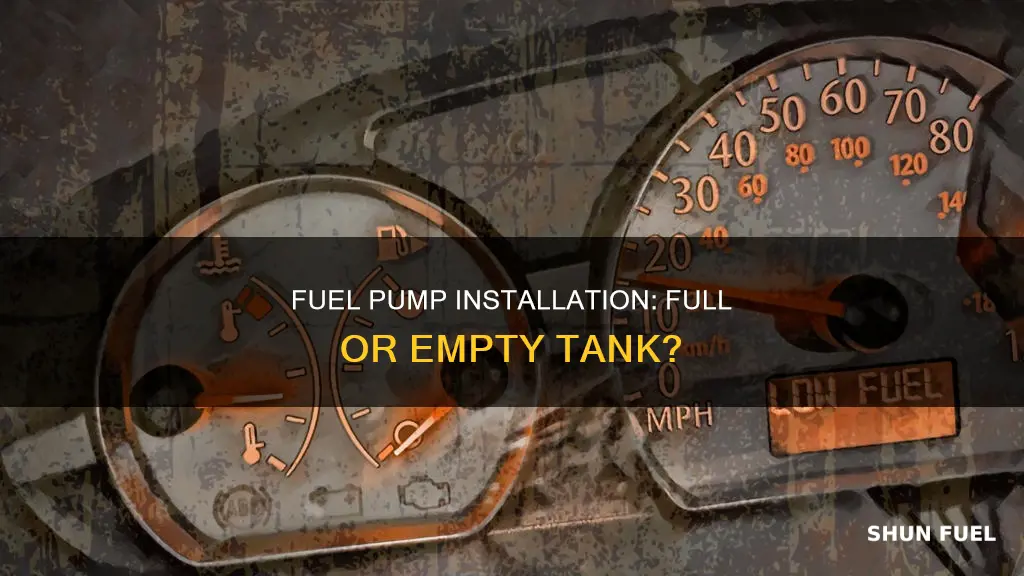 will a new fuel pump work on a low tank