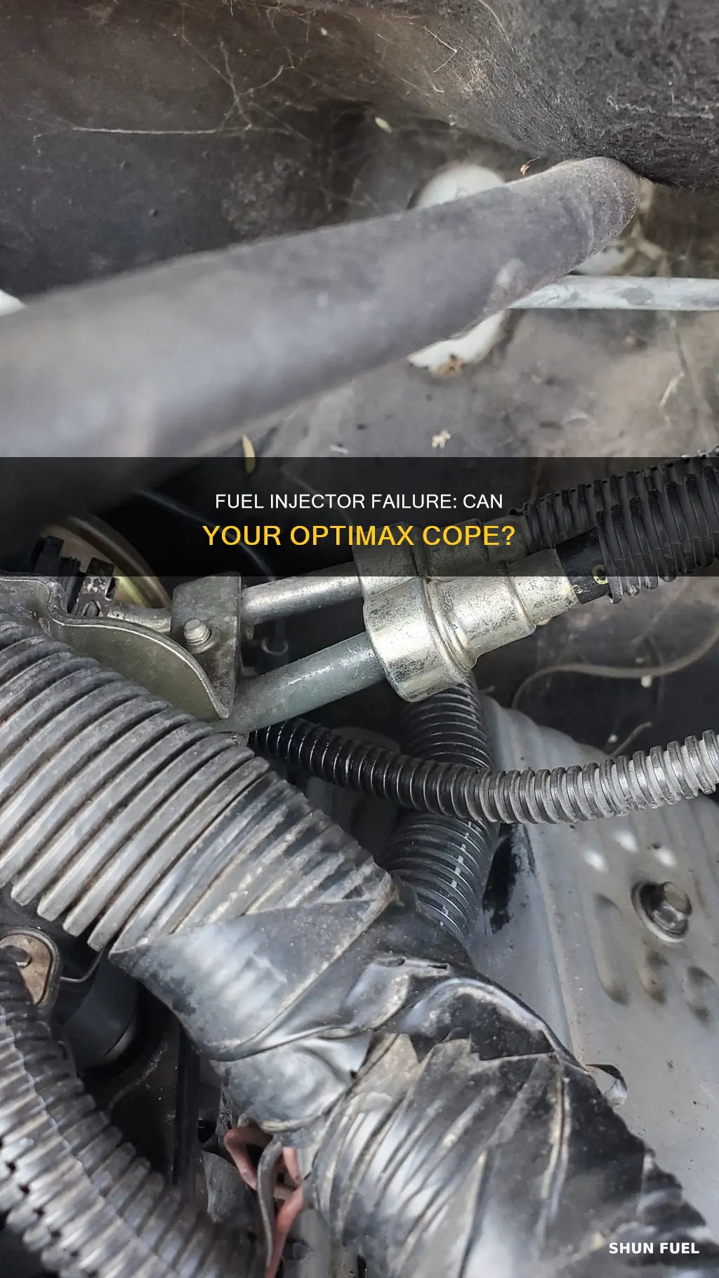 will a optimax run on one bad fuel injector
