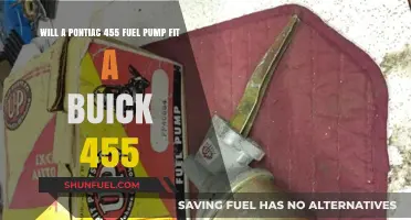 Pontiac 455 Fuel Pump Compatibility with Buick 455 Engines