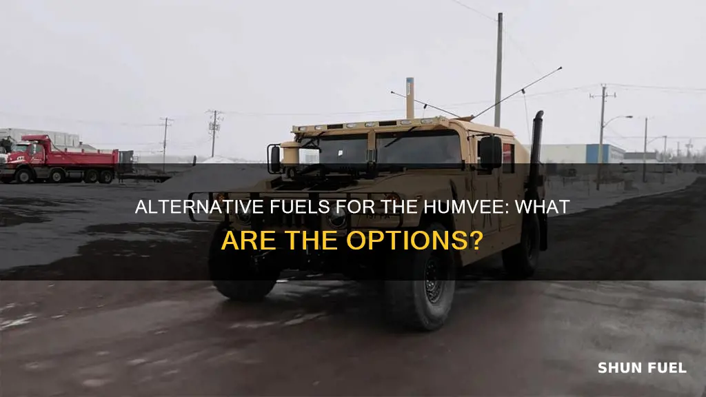 will a true humvee burn other fuels besides diesel