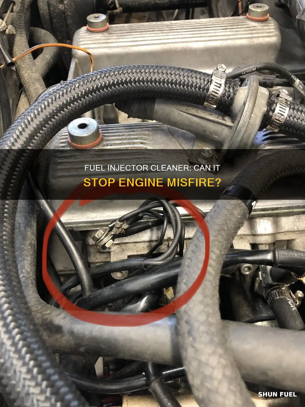 will adding fuel injector cleaner help misfire