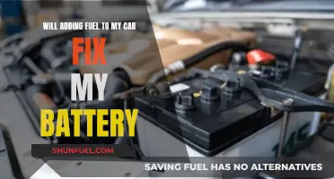 Fuel Won't Fix Your Car Battery: Here's Why