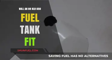 KLR 650 Fuel Tank Fitment: 2008 Model Upgrade