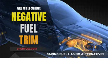 Old Car Fuel Trim: Signs of Negative Trim and Solutions