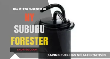 Fuel Filter Compatibility for Subaru Foresters