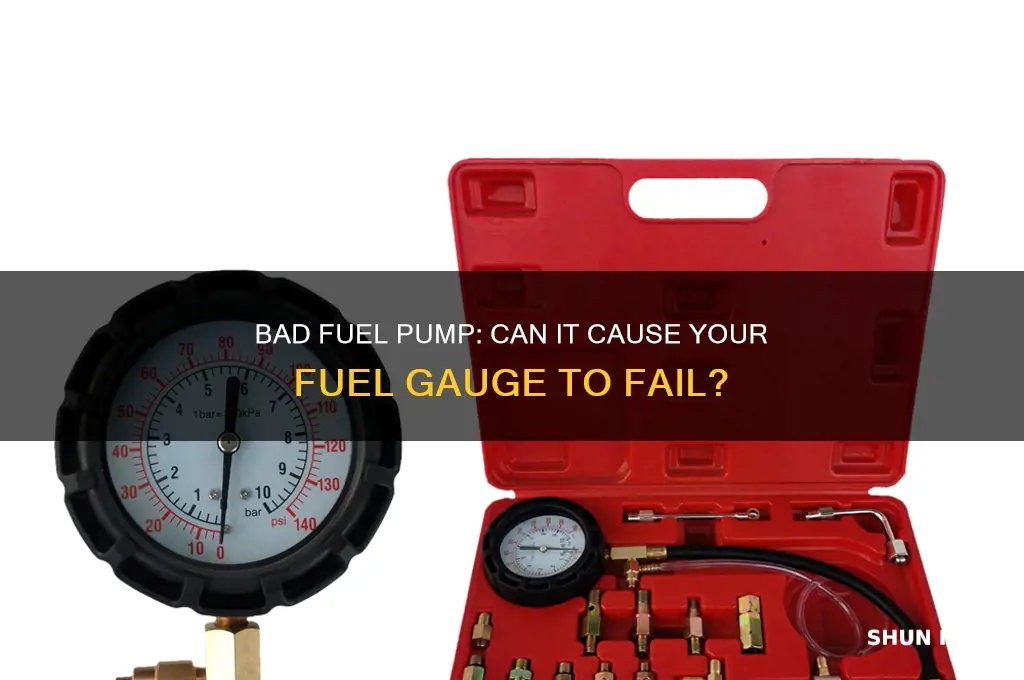 will bad fuel pump cause fuel gauge to not work