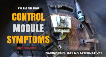 Bad Fuel Pump Control Module Symptoms: Signs and Solutions